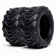 Set 2 18×8.50-10 Skid Steer Tires 18×8.5×10 8 Ply SKS Industrial Loader Tubeless