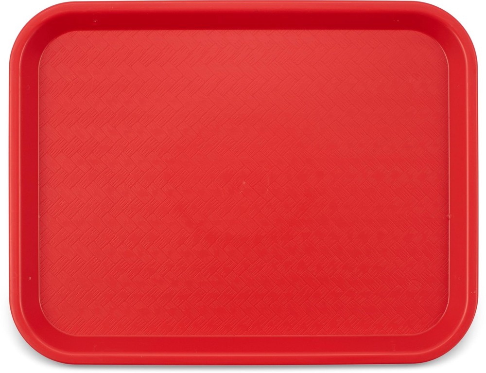 Carlisle FoodService Products Café Standard 13.9″ x 10.8″ x 0.8″, Red