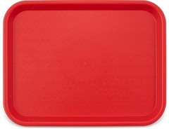 Carlisle FoodService Products Café Standard 13.9″ x 10.8″ x 0.8″, Red