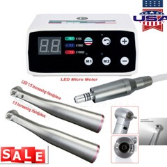 NSK Style Dental Brushless LED Electric Micro Motor/1:5 Increasing Handpiece