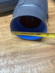 Thomas & Betts Ocal 4″ Metal Pipe Coated with PVC Coupling, Lot of 2