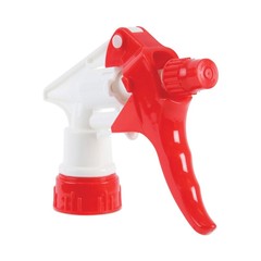 Boardwalk 9227 8″ Trigger Sprayer for 16 – 24 oz. Bottles – RD/WHT (24/CT) New