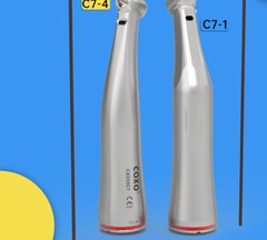 COXO Dental 1:5 Speed Increasing Contra Angle Handpiece Mini Head Fiber Optic