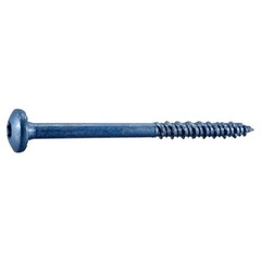 5/16″ x 4″ Blue Ruspert Coated Star Drive Pan Head Masonry Screws (50 pcs.)