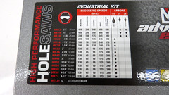Morse Advanced Edge High Performance Hole Saw Kit 19 piece MK21300I