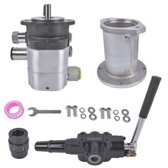 Returned Hydraulic Wood Log Splitter Pump Kit 22GPM 2 Stage 4000PSI 3600 RPM