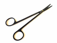 Metzenbaum Scissors 5.5″ Curved Full Black German Stainless Steel CE