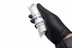 Black Nitrile Disposable Gloves Powder Free Diamond Texture 100Box 9Mil (M L XL)