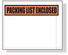 5.5″ X 10″ Large Packing List Enclosed (1,000 Envelopes) – Laddawn 3883