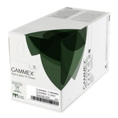*50-Pairs* Ansell Gammex Non-Latex PI Green PF Size-5.5 Gloves 20685255