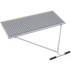 6′ x 3′ Drag Mat Heavy Duty Zinc & Steel Mesh Field Surface Leveling for ATV UTV
