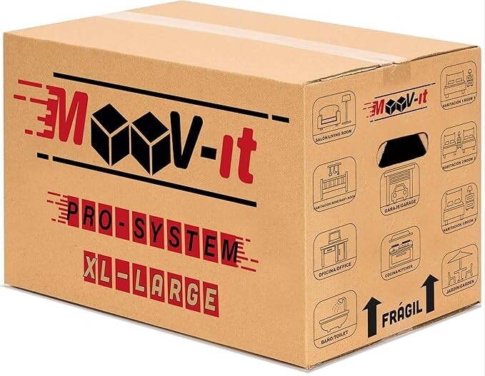 Pack of Cardboard Moving Boxes, 20″x10″x10″ (20 pack)