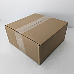 25 Shipping Boxes, Cardboard, Bundle of 25, ECT 29, 9″x9″x4″