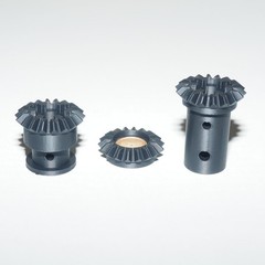 Atlas/Craftsman Bevel Gear Set for Forward/Reverse Gear Case – 3D-Printed PLA+