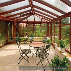 Clear Multiwall Polycarbonate Sheet Thermoclear 48 In. X 96 In. X 1/4 In. (6Mm)