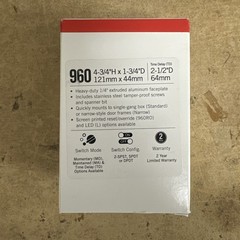 Tamper Resistant Keyswitch (RCI 960)