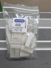 400 Pieces Clear Plastic Self Adhesive Jewelry Hanger Card Adapter Rio Grande