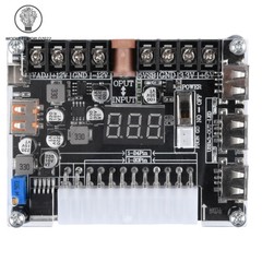 20/24 Pin ATX Power Adapter Board Power Supply Module Adapter Adjustable Voltage
