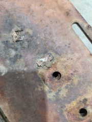 Allis Chalmers D17 Series 1 Gas Center Hood Strip