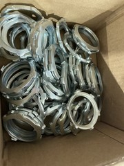 Arlington 403 1″ Conduit Locknuts, Plated Steel – Open Box, Qty 50