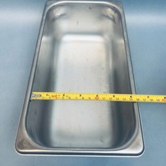 Polar Ware Steam Table Pan 4 in. Deep 11.75 in. x 6 in. Stainless Steel