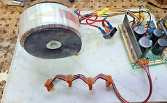 TALEMA TRANSFORMER 2239-SP2S3A, w/AH-HA RC-500 CNC POWER Supply board
