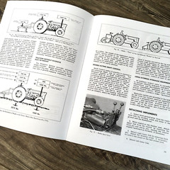 Set Massey Ferguson 202 204 Tractor Service Manual Parts Operators Repair Shop