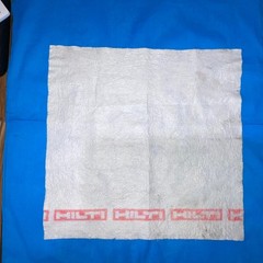 Hilti OEM White Cleaning Cloth – Original TE‑Series Red Logo 1990 Liechtenstein
