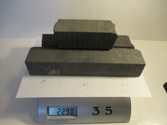 PURE GRAPHITE Raw bulk sticks bars 2×2 inch 5 Lbs 2.3 Kg for grinding, crucible