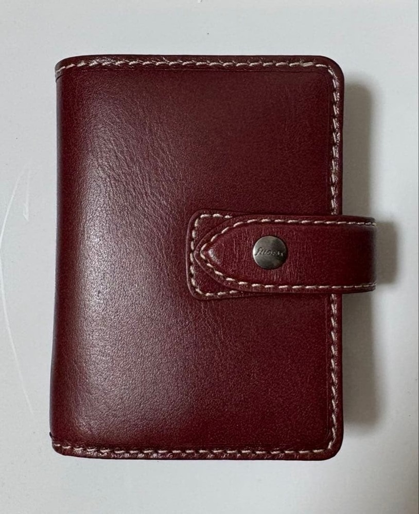 NEW Filofax Malden Mini 5-Ring Personal Organizer Burgundy Authentic