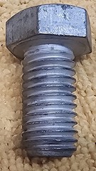 3.5 POUNDS 1/2″-13 x 1″ Silicon Bronze Hex Head Cap Screws Gray Patina Approx 35