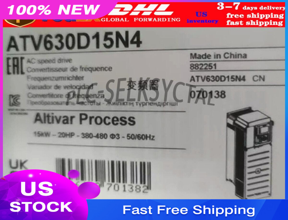 ATV630D15N4 1PCS NEW Schneider INVERTER ATV630D15N4