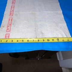 Hilti OEM White Cleaning Cloth – Original TE‑Series Red Logo 1990 Liechtenstein
