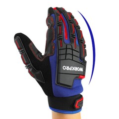 WORKPRO XLarge Heavy Duty Work Gloves Synthetic Leather Impact Working Gloves US