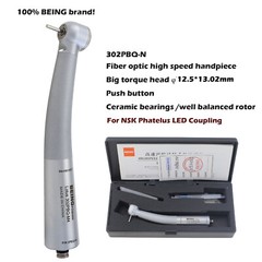 BEING Dental High Speed Handpiece Fiber Optic 45 Degree Surgical NSK Coupler LED