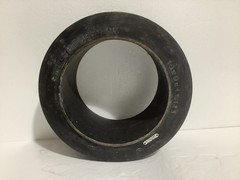 Dobermann 18x8x12.125 Forklift Tire Smooth Press-On Cushion 18x8x12-1/8