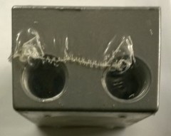 Red Dot IH4-1 1/2″ Silver 4 Hole Device Outlet Electrical Box – Brand New