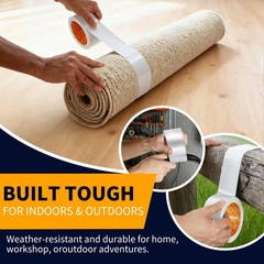 YONGJIN White Duct Tape 1.88″ x 20 Yards (2 Rolls x 40 Total),