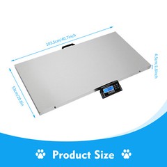 LARGE 440LB Dog Digital Pet Weight Scale for Shipping Veterinary Livestock NEW