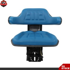 For Ford / New Holland 3000 3600 3610 3900 5000 Blue Tractor Suspension Seat