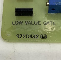 GE GENERAL ELECTRIC 872D432G3 LOW VALUE GATE 373