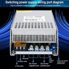 12V 125A 1500W DC Switching Power Supply Adapter PSU AC 110V / 12V-1500W
