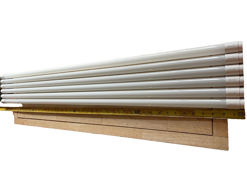 Topstar T8 LED Tube -6-Pack – 48″ Bipin – L48T8-840-18P-G2-EB Bulb – 2350 Lumens