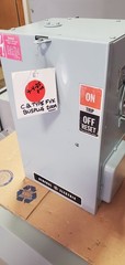 NEW G.E. CAT# FVK422FJ 225A, 3PH., 4W CIRCUIT BREAKER TYPE BUSPLUG W/ TFJ236200