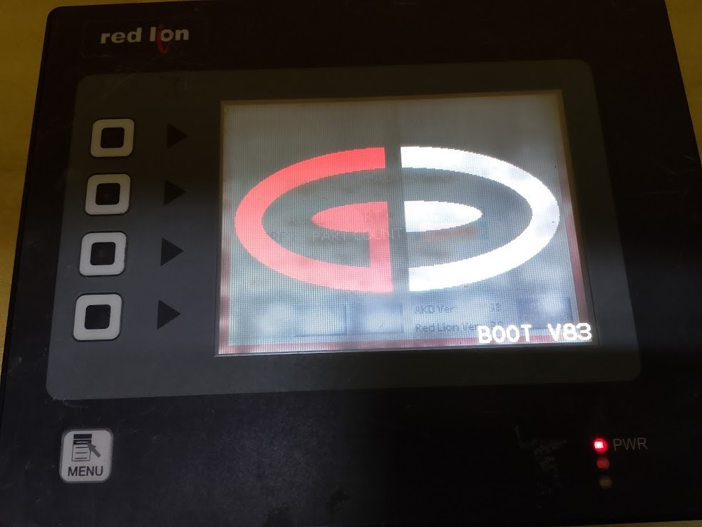 Red Lion Controls G306A HMI Operator Interface Console Display Panel G306A000