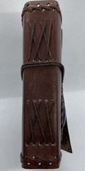 Leather Journal with Stone (6″x 4.5″)