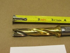Ingersoll .531 – .547 13.5-13.9 mm Insert Drill TD1350067C0R01 Gold Twist 5xD