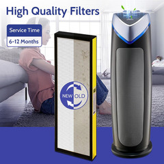 FLT4825 HEPA Filter B Replacement 4 Pack with Carbon Pre-Filters