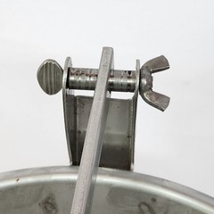 Chicago Metallic 10001 Stainless Steel 5 Quart Manual Cake/Donut Filler