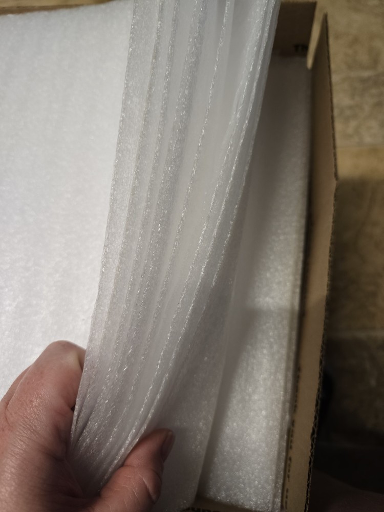 100 Pack Foam Wrap Sheets for Packing Storage Shipping Moving Supplies, Cushion